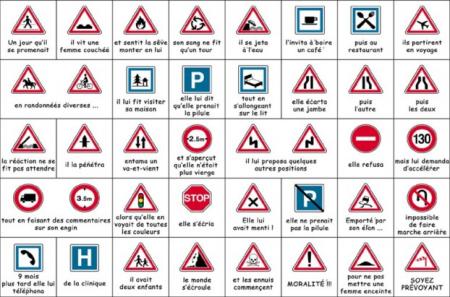 Nouveaux panneaux de signalisation