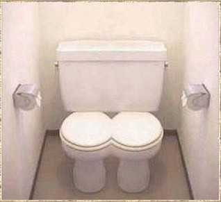 Double toilette 